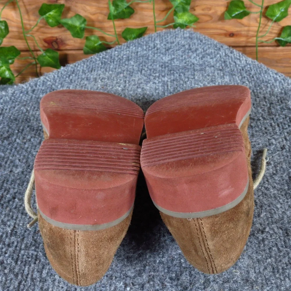 Tucker + Tate Boys Toddler 9.5 Brown Suede Oxford Shoes Classic‎ Lace Up